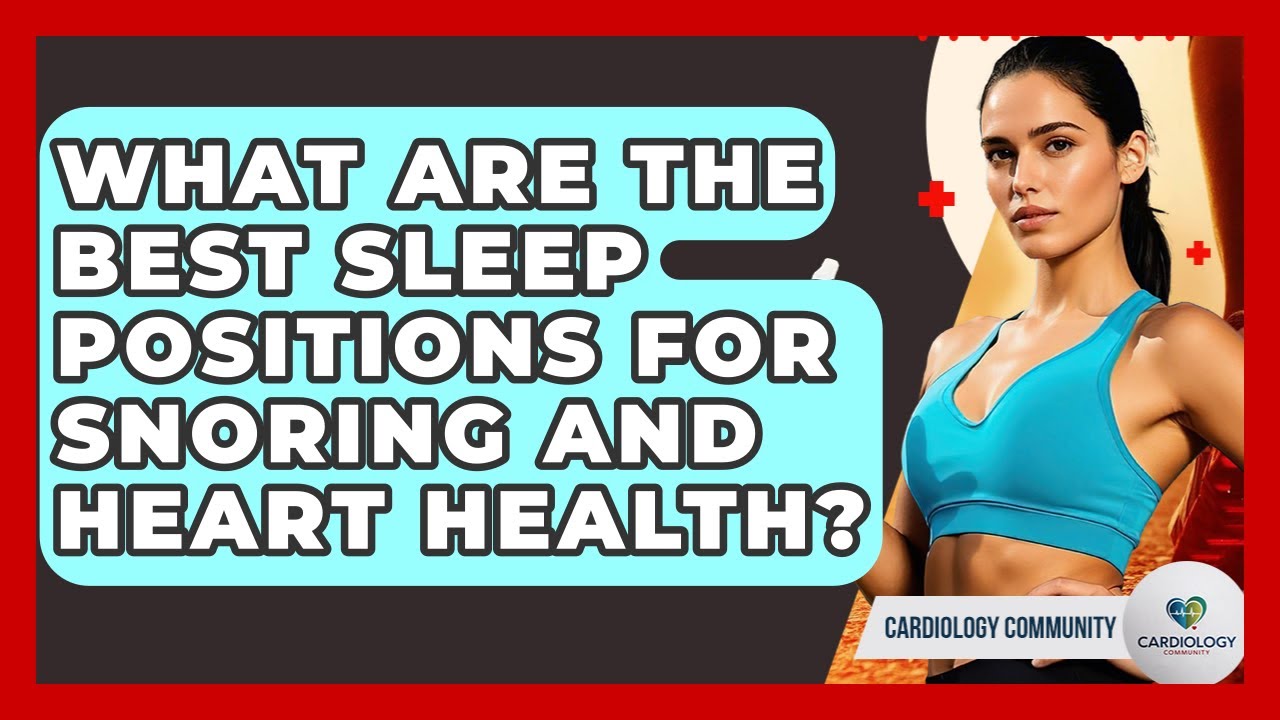 What Are The Best Sleep Positions For Snoring And Heart Health? - Cardiology Community
