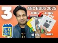 Top 3 Anc Buds Under 2,000 Rupees 😍 Flipkart Buy Buy Sale 2025 | Flipkart sale live | Top earbuds 