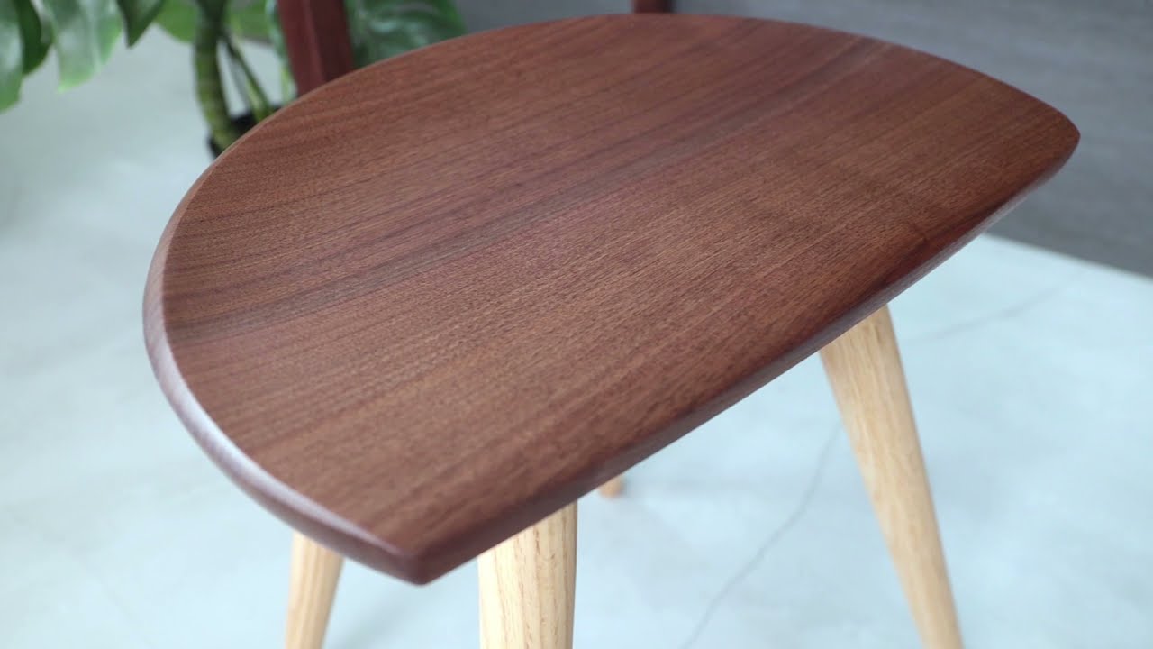 飛騨家具 kijiya 家具工房雉子舎 Moon ムーン スツール挽脚 国産家具