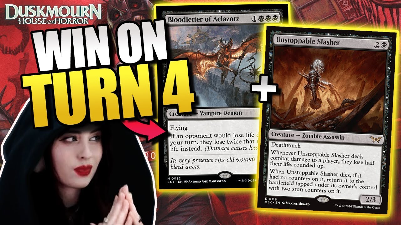 This NEW 2 Card Combo Deck is INSANE🤭 Rakdos Slasher🔪Standard