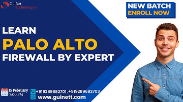 Learn Palo Alto Firewall by Expert