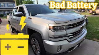 2016-2018 SILVERADO BATTERY REPLACEMENT