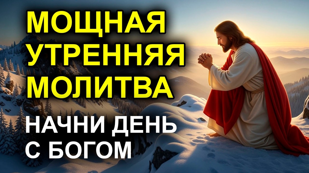 УТРЕННЯЯ МОЛИТВА НА БЛАГОСЛОВЕНИЕ ДНЯ  Всё сложится наилучшим образом