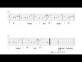ギターtab 月になって &ndash; syrup16g