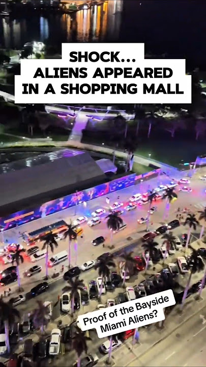 1 min ago,breaking news,aliens appeared in a  shopping mall at Miami