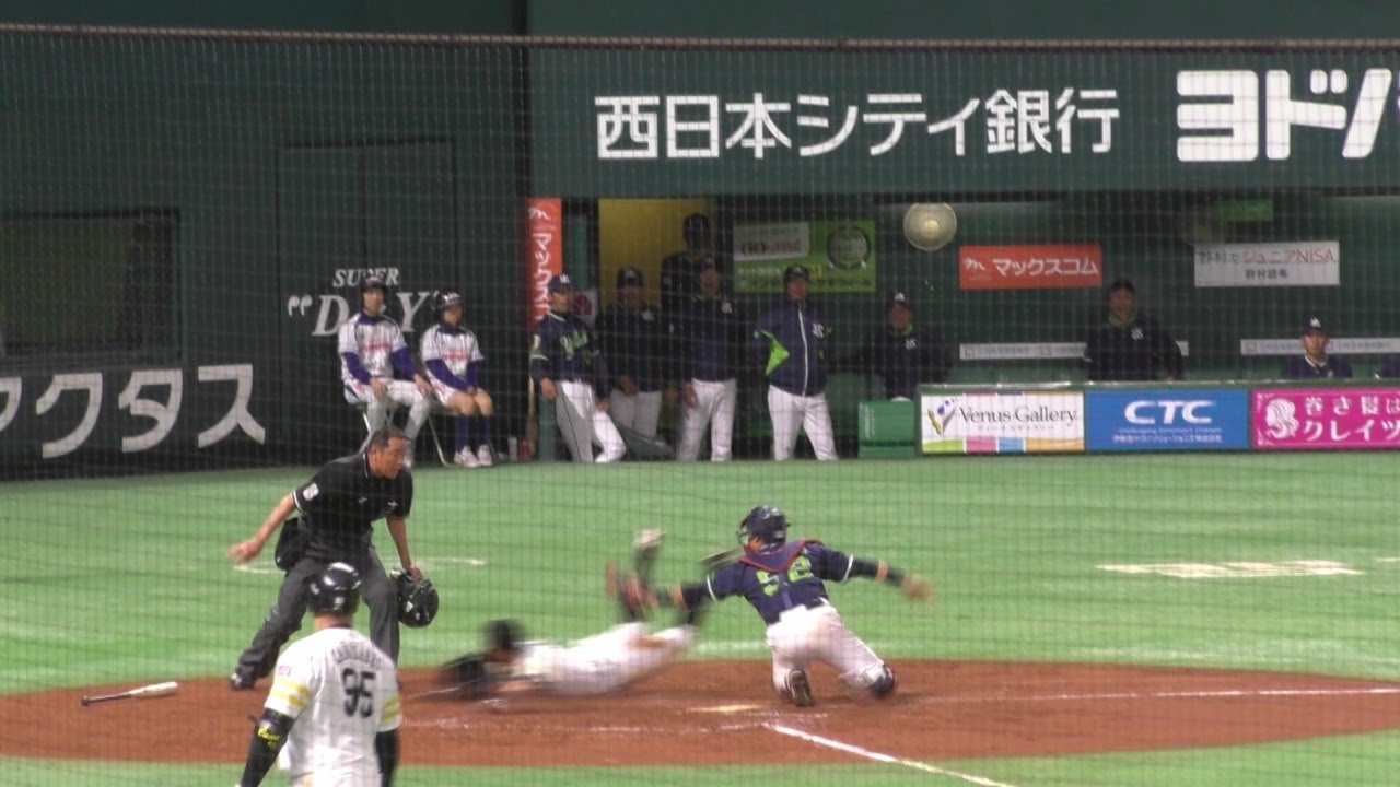 スローあり ソフトバンク 川島慶三 神技ヘッドスライディング 16 3 12 Youtube スローあり ソフトバンク 川島慶三 神技ヘッドスライディング 16 3 12 Youtube