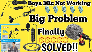 Boya Mic Not Working In Your Android Smartphone | How to Use Boya Mic Android phone Right Process ?