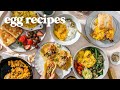 5 EGG Recipes for Breakfast - Easy Scrambled Eggs Recipes