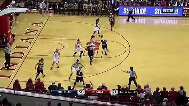 Katelynn Flaherty Ties the Game vs. Indiana