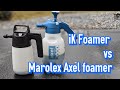 IK Foamer VS. Marolex Axel Foamer pump sprayer!