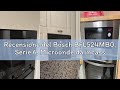 Recensione del Bosch BFL524MB0, Serie 6, Microonde da incasso, 7 Programmi automatici cottura, Displ