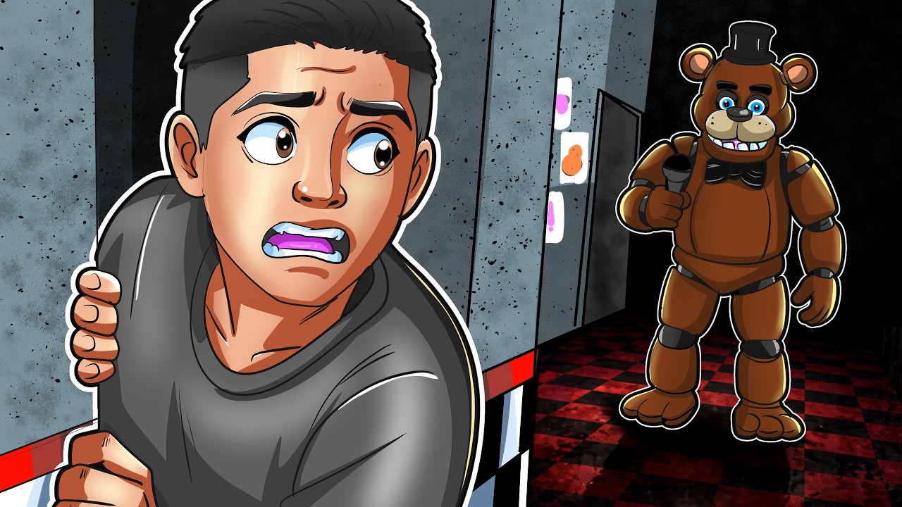 I Played Five Nights at Freddy's For The First Time - YouTube