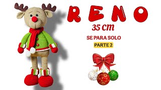 CHRISTMAS REINDEER AMIGURUMI STEP-BY-STEP CROCHET TUTORIAL / PART 2 / CROCHET KITE CHRISTMAS REINDEER AMIGURUMI STEP-BY-STEP CROCHET TUTORIAL / PART 2 / CROCHET KITE
