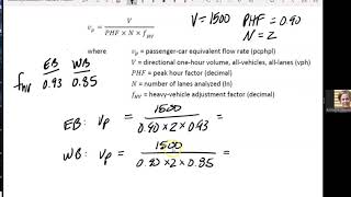 HCM6 Multilane Highway Level of Service, Highway Capacity Manual
