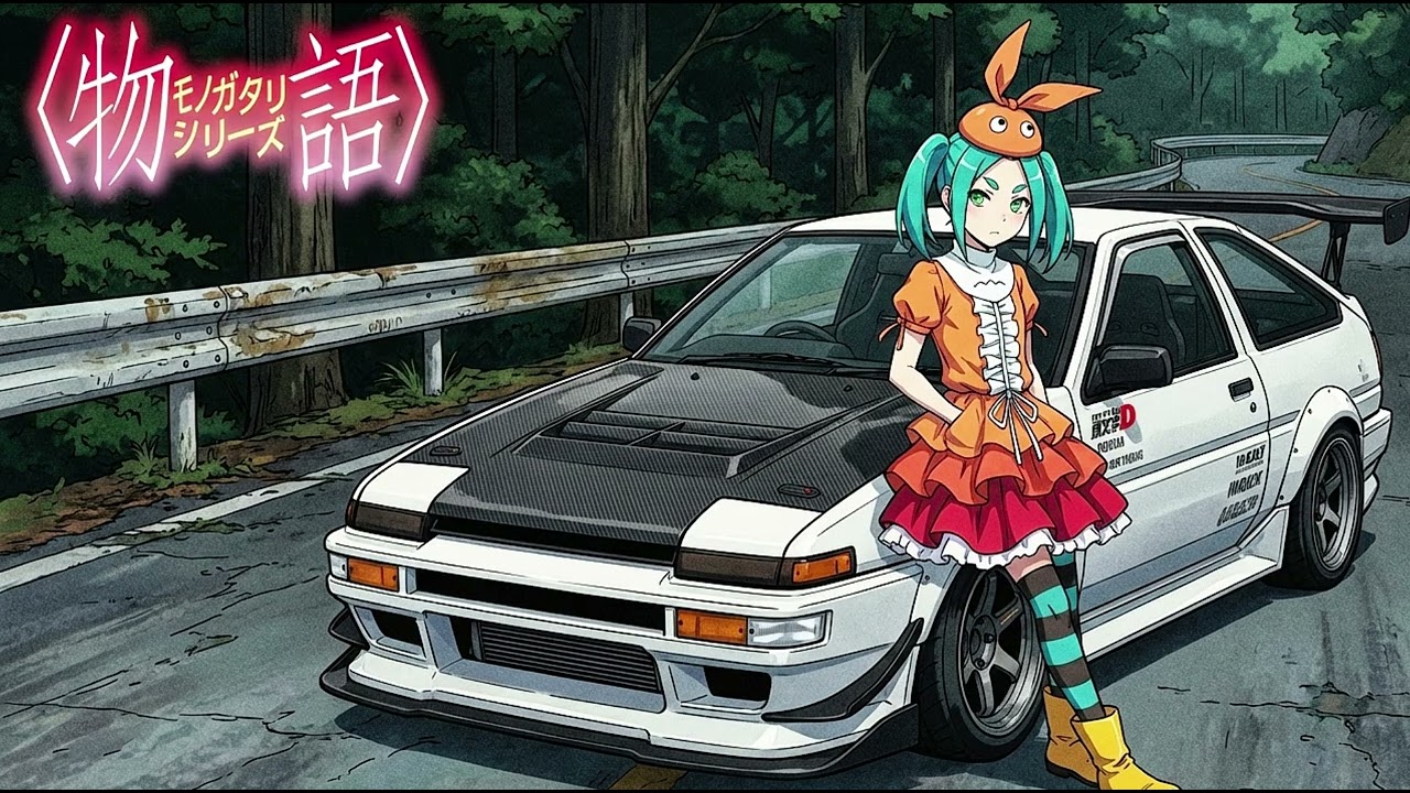 YOASOBI - Undead (Eurobeat Remix) ✌️ Monogatari Series Off & Monster Season