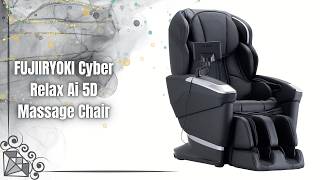 FUJIIRYOKI Cyber Relax Ai 5D Massage Chair Review | Luxury Wellness Upgrade!