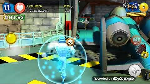 Gameplay of the explosive minigun + the ghost cannon respawnables