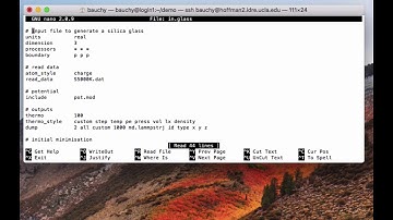 Linux terminal and job submission with Univa Grid Engine