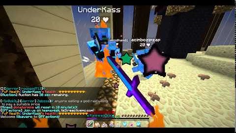 Minecraft Hacker UnderKass in Reactivemc