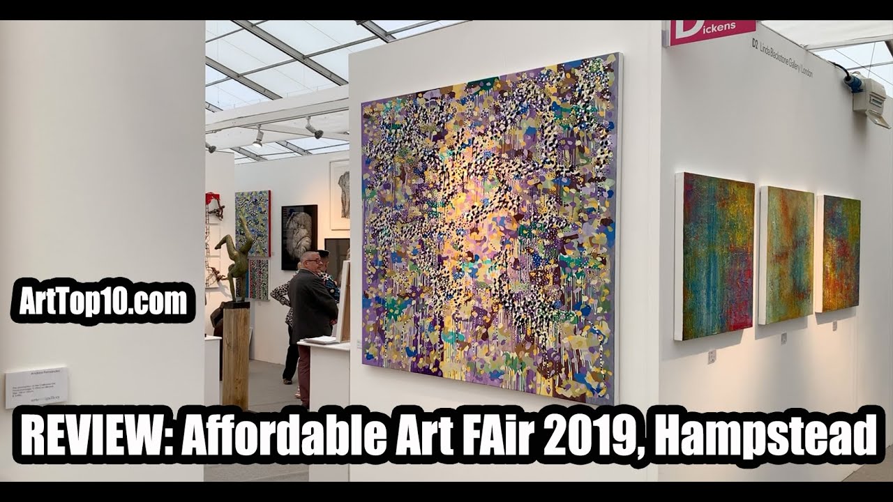 Hampstead Affordable Art Fair 2019 REVIEW YouTube