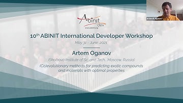 (Co)evolutionary methods for predicting exotic cpds and materials with opt properties (Artem Oganov)