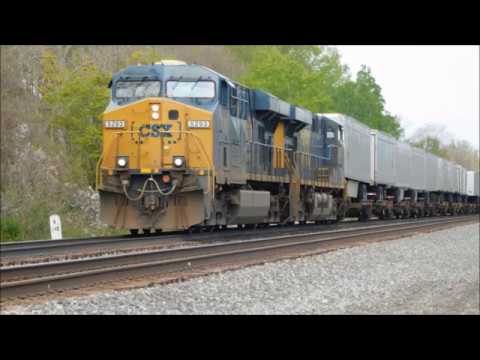 INTERCONTINENTAL EXPRESS トレーラー CSX UPS Intermodal Q001 - YN3b ES40DC #5293 & YN3 ES40DC