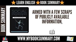Social Engineering by Christopher Hadnagy  ⭐Book Summary⭐@Mybooksandstorytime ​