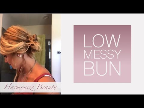 quick-low-messy-bun---harmonize_beauty