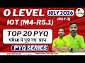 IoT PYQ Series | Day-6 | Top 20 Previous Year Questions |  M4-R5.1 | July 2026 | Gyanxp