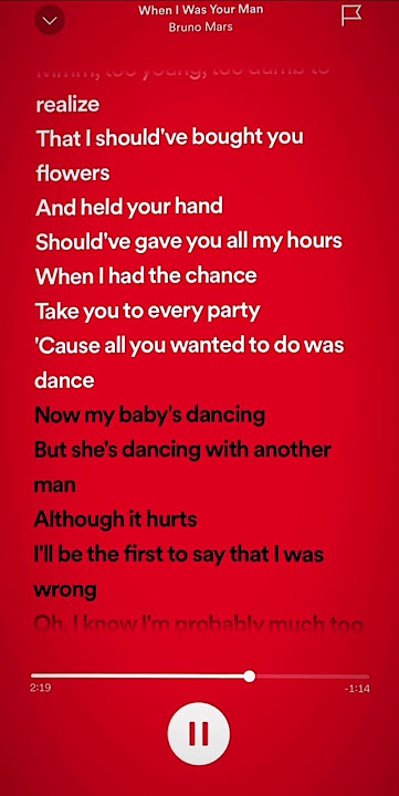 when i was your man -sped up- #recommended #spedup