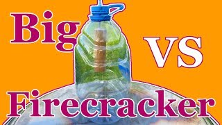 BIG BOTTLE VS FIRECRACKER YouTube mp4