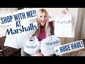 SHOP WITH ME AT MARSHALLS | CLOTHING, SHOES, and HOME DECOR HAUL!