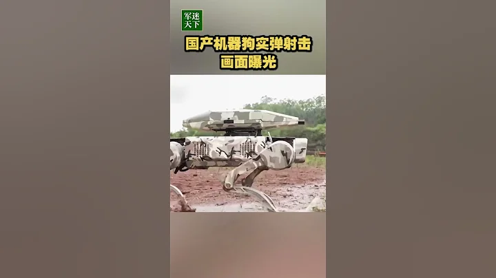 重磅！國產機器狗實彈射擊畫面曝光！| 軍迷天下 - 天天要聞