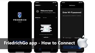 FriedrichGo app - How to Connect (IOS Version)