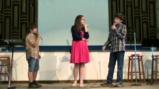 Our children perform at the church on Father&#39;s Day 2014.