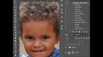 Oil Painting Photoshop Action | #Short