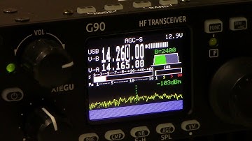 Xiegu G90 first set up and SSB QSO