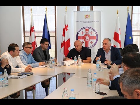 შეხვედრა 2020 წელს განსახორციელებელ ინფრასტრუქტურულ პროექტებზე