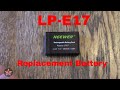 Neewer LP-E17 Battery and Dual USB Charger Review