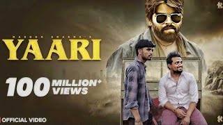 🎶 Yaari (Official Video) – Masoom Sharma | Rohit Lamba, Vinay Yadav | New Haryanvi Songs 2025 🎶Dosti
