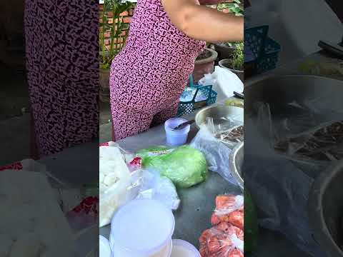 Chợ quê người hoa