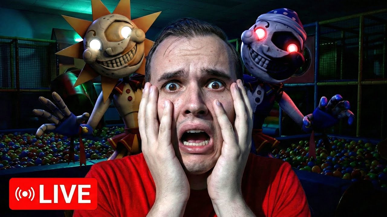 FIVE NIGHTS AT FREDDY'S SECURITY BREACH SPELEN (Livestream)