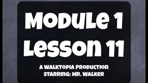 4th Grade: Module 1 - Lesson 11