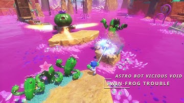 Astro Bot Vicious Void: Twin-Frog Trouble - Unlocking the Springy Rescue Trophy