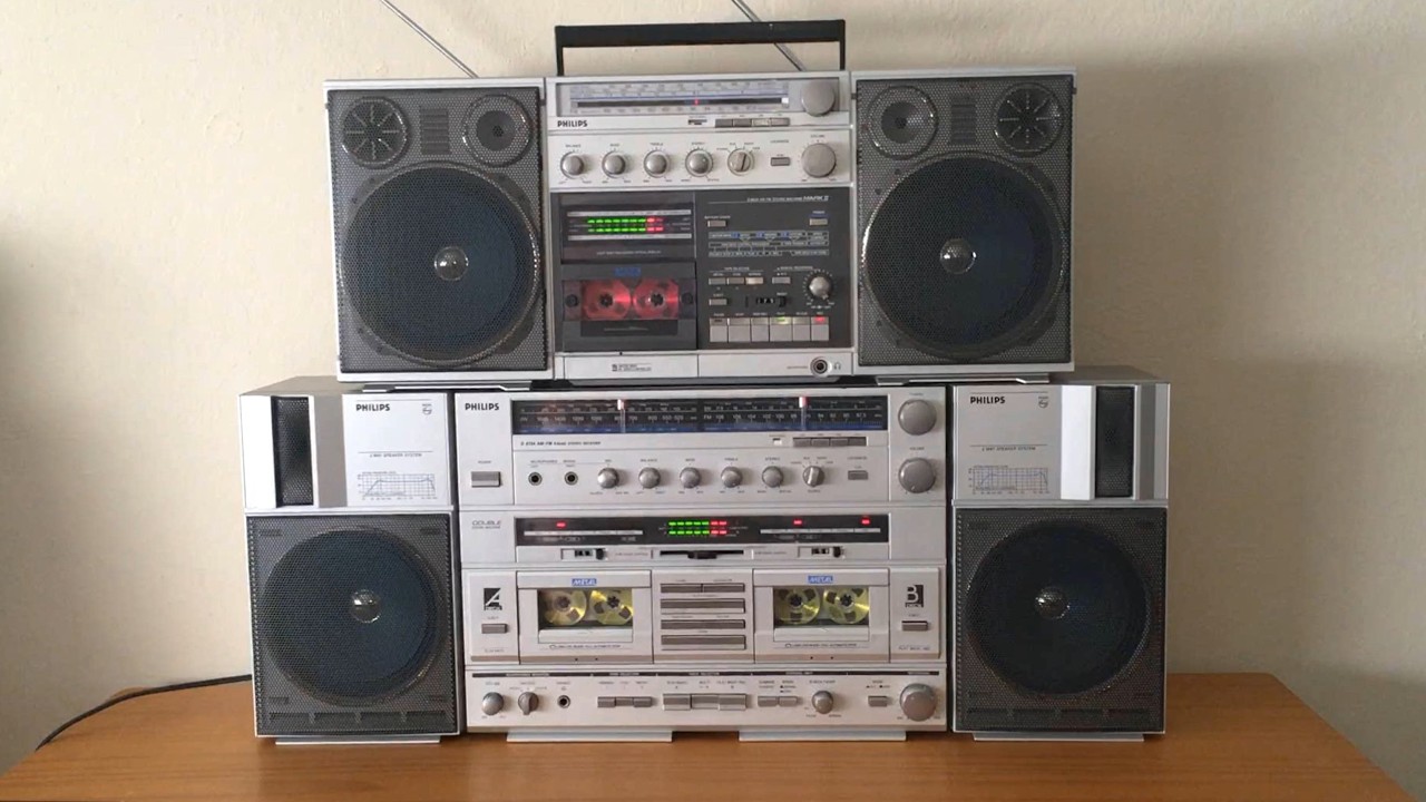 希少】Philips D 8303 / Ghettoblaster