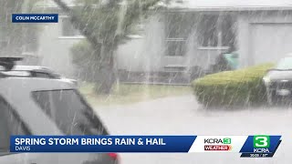 Spring storm brings rain and hail to Northern California Profile