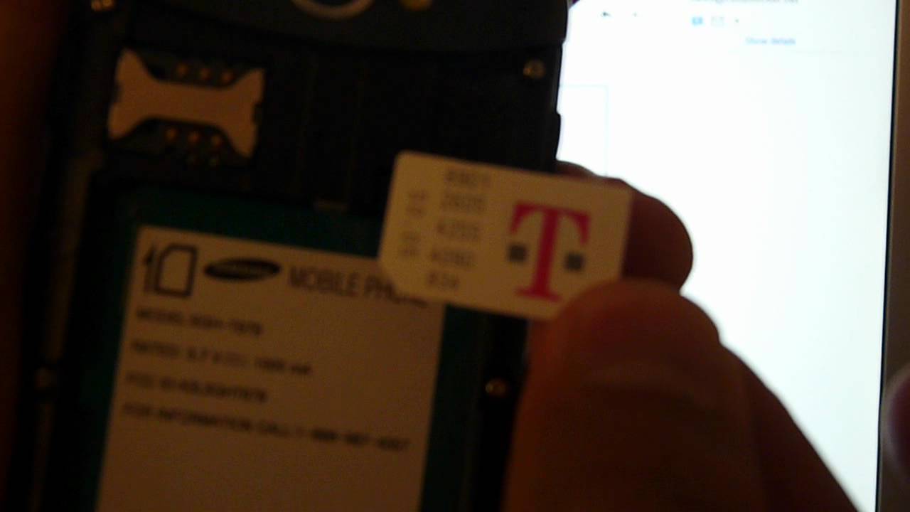 T679 How to Unlock Samsung Exhibit II 4G T679 from T-Mobile by Unlock Code ...