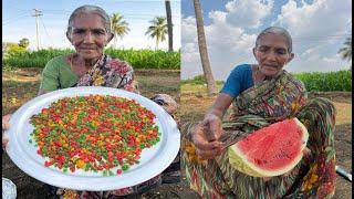 WaterMelon Tutti Fruit Prepared by Grandma in our village | Countryfoodcooking by Country Food Cooking 1,790 views 8 days ago 3 minutes, 28 seconds