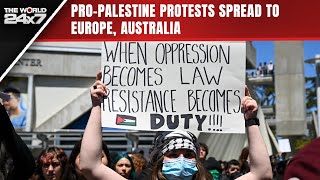 Pro-Palestine Protests Spread To Europe, Australia | The World 24x7