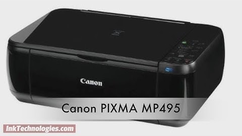 Canon PIXMA MP495 Instructional Video